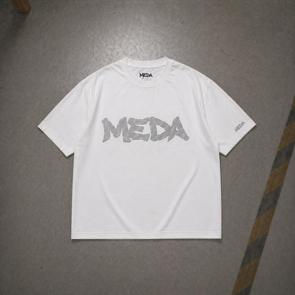 MEDA Clothing Tee White